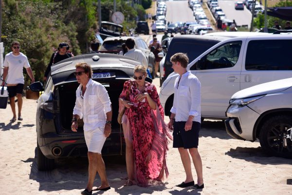 Valeria Mazza y Alejandro Gravier: jornada de sol y sofisticación en Punta del Este