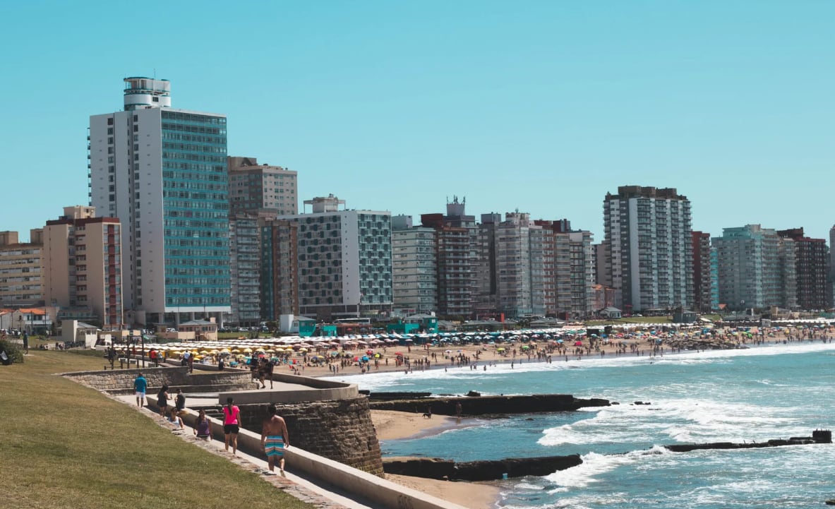 La ciudad balnearia de Miramar