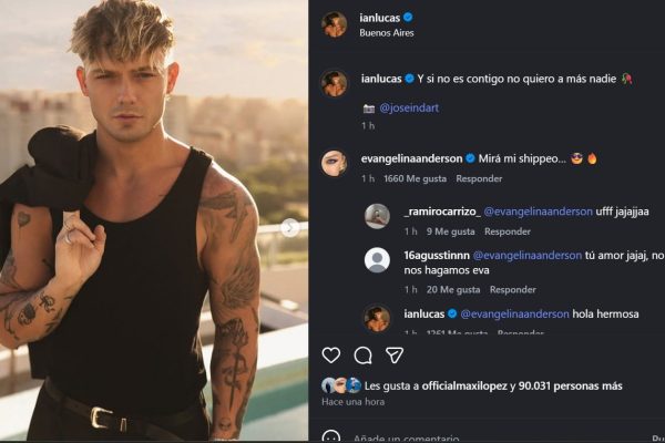 Wanda Nara avivó los rumores de romance entre Evangelina Anderson con Ian Lucas: “¿Está confirmado?»