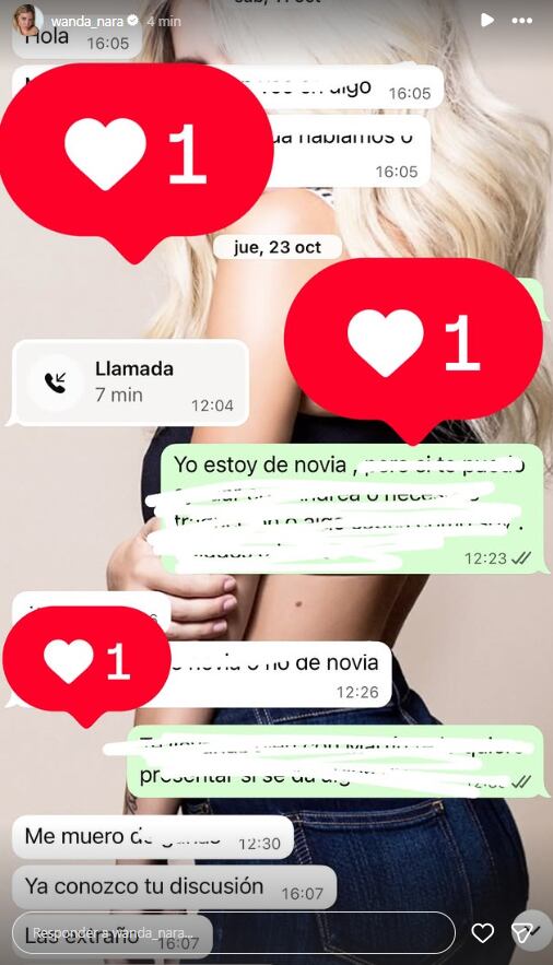 Wanda Nara filtró sus explosivos chats con Mauro Icardi: de “yo estoy de novia” a “me imagino que Eugenia no se drogará”