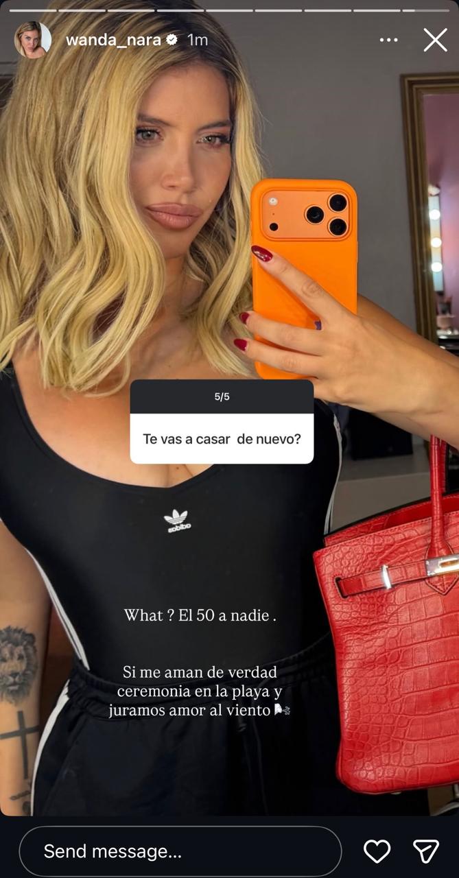 Wanda Nara se confesó con sus fans: el cambio en la relación con Mauro Icardi y la respuesta que después borró