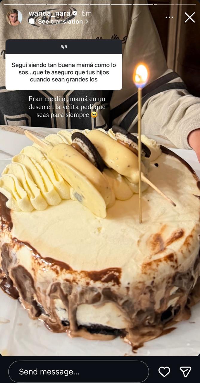 El deseo que pidió la hija mayor de Nara e Icardi en su cumpleaños 