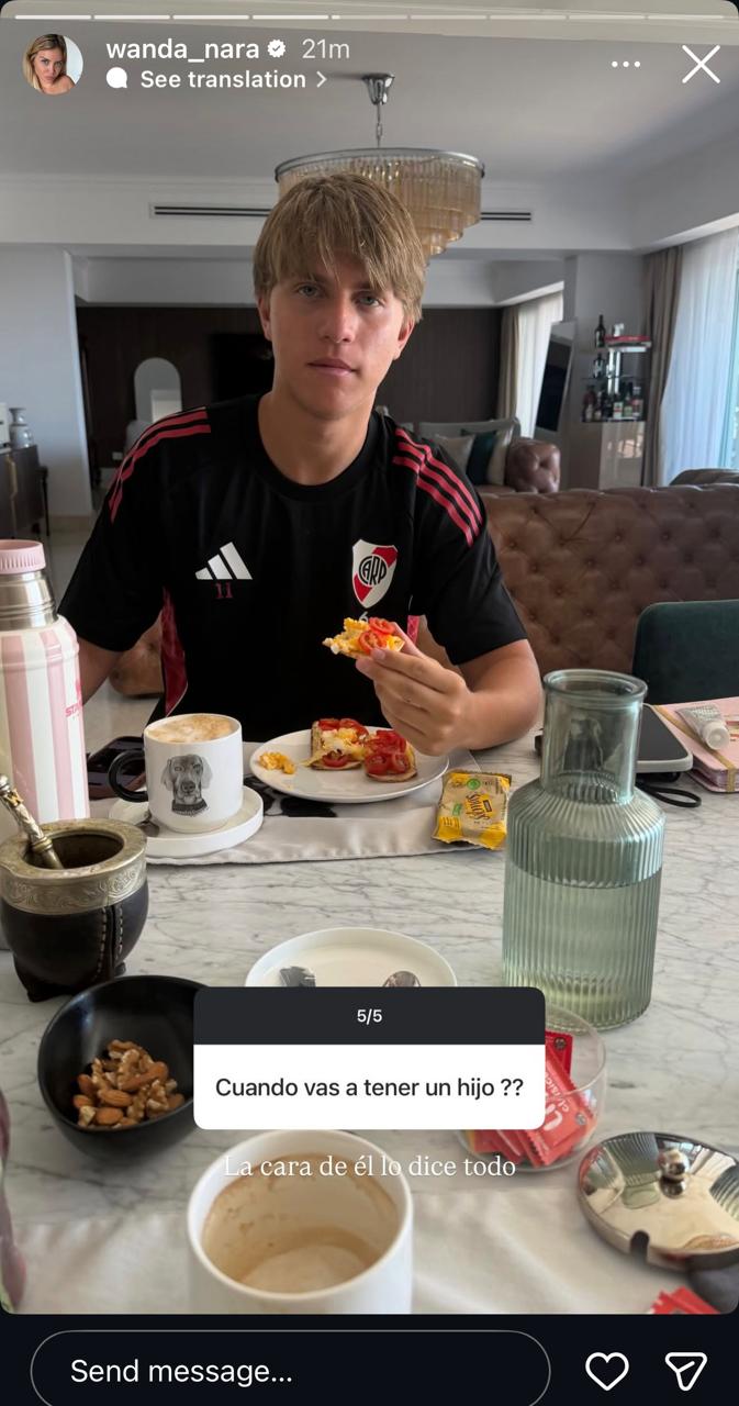 La conductora confesó que no tendría un sexto hijo 