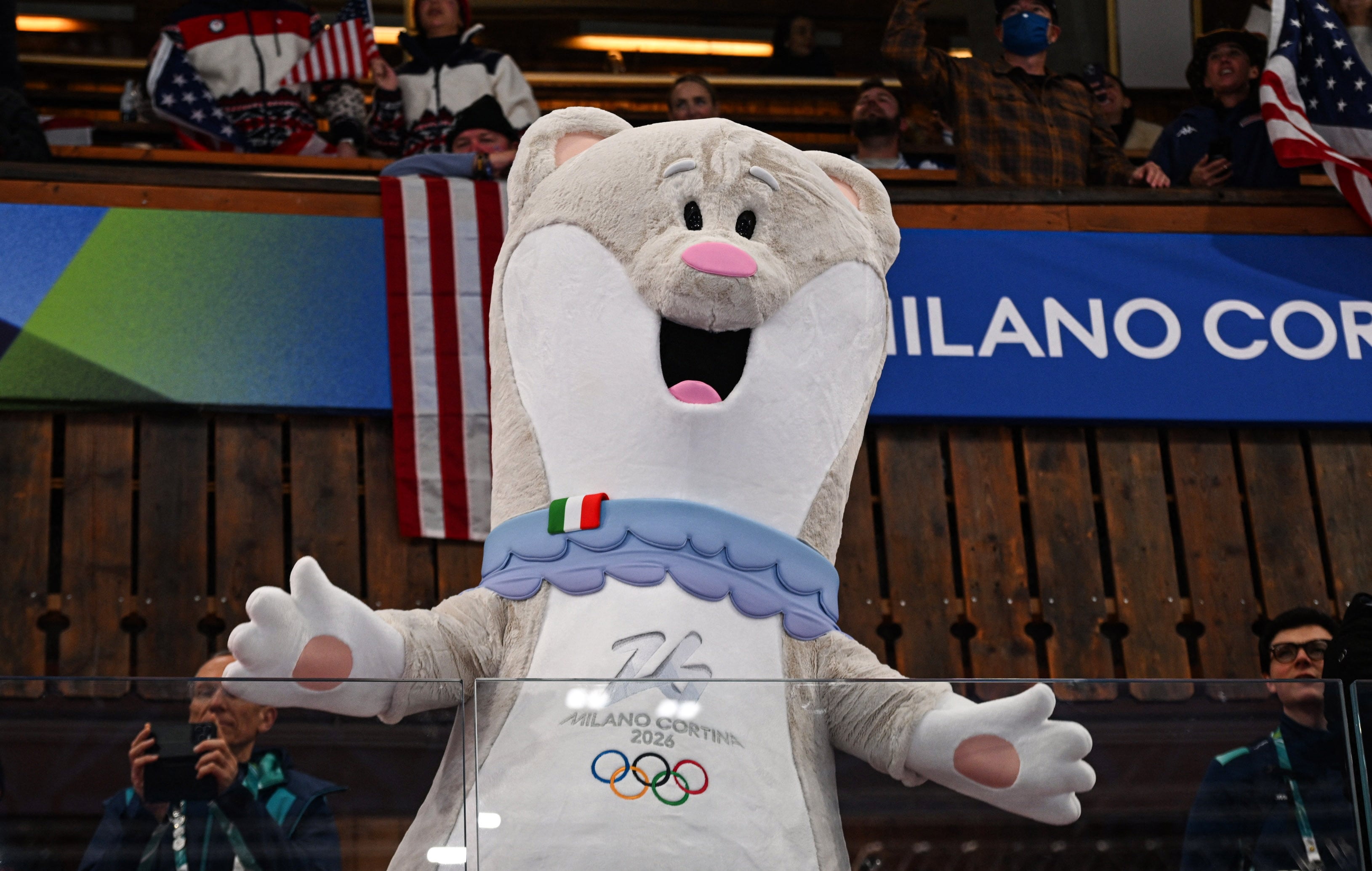 Tina y Milo fueron las dos mascotas elegidas para los JJOO. Aquí, una de ellas (Crédito: Reuters/Jennifer Lorenzini)