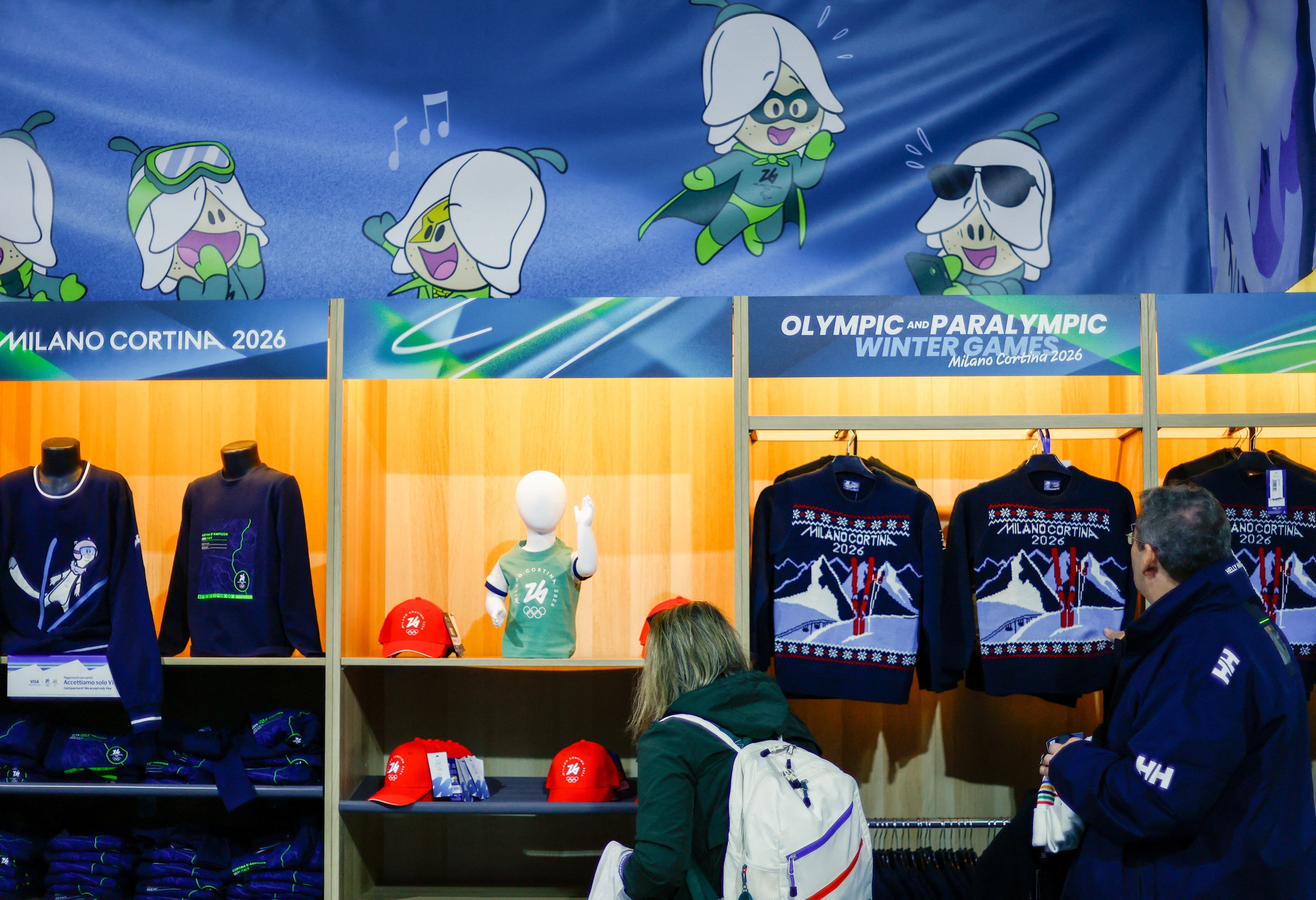 La intimidad de las tiendas de los Juegos Olímpicos para quedarse con un recuerdo de la cita