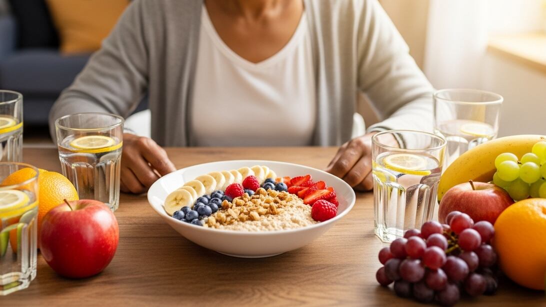 Las recetas prácticas, como el yogur con granola y ensaladas multisabor, ayudan a alcanzar la meta de 30 plantas semanales fácilmente (Imagen Ilustrativa Infobae)