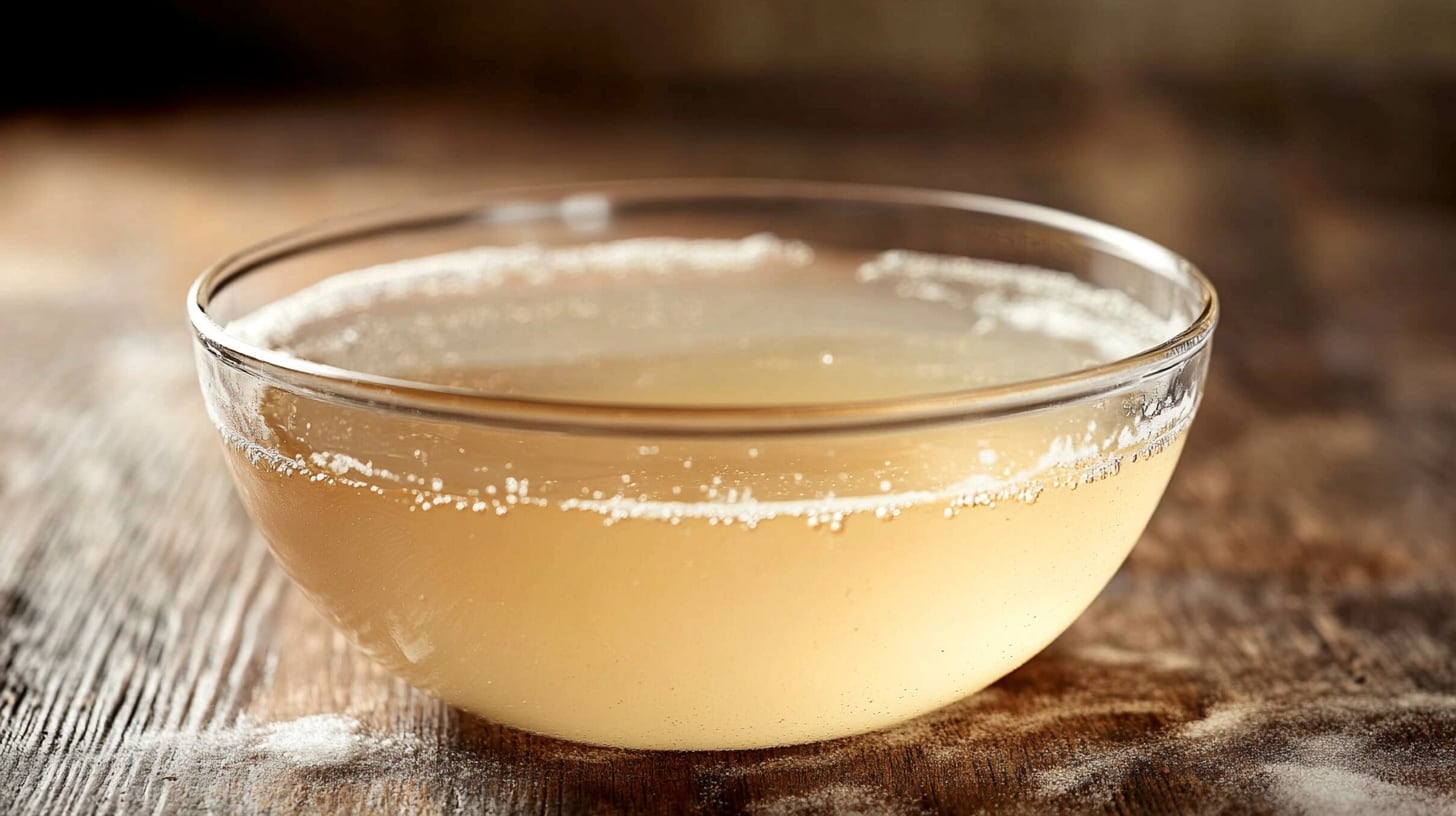 Polvo de grenetina de colágeno de cerdo utilizado como suplemento o ingrediente en recetas (Imagen Ilustrativa Infobae).