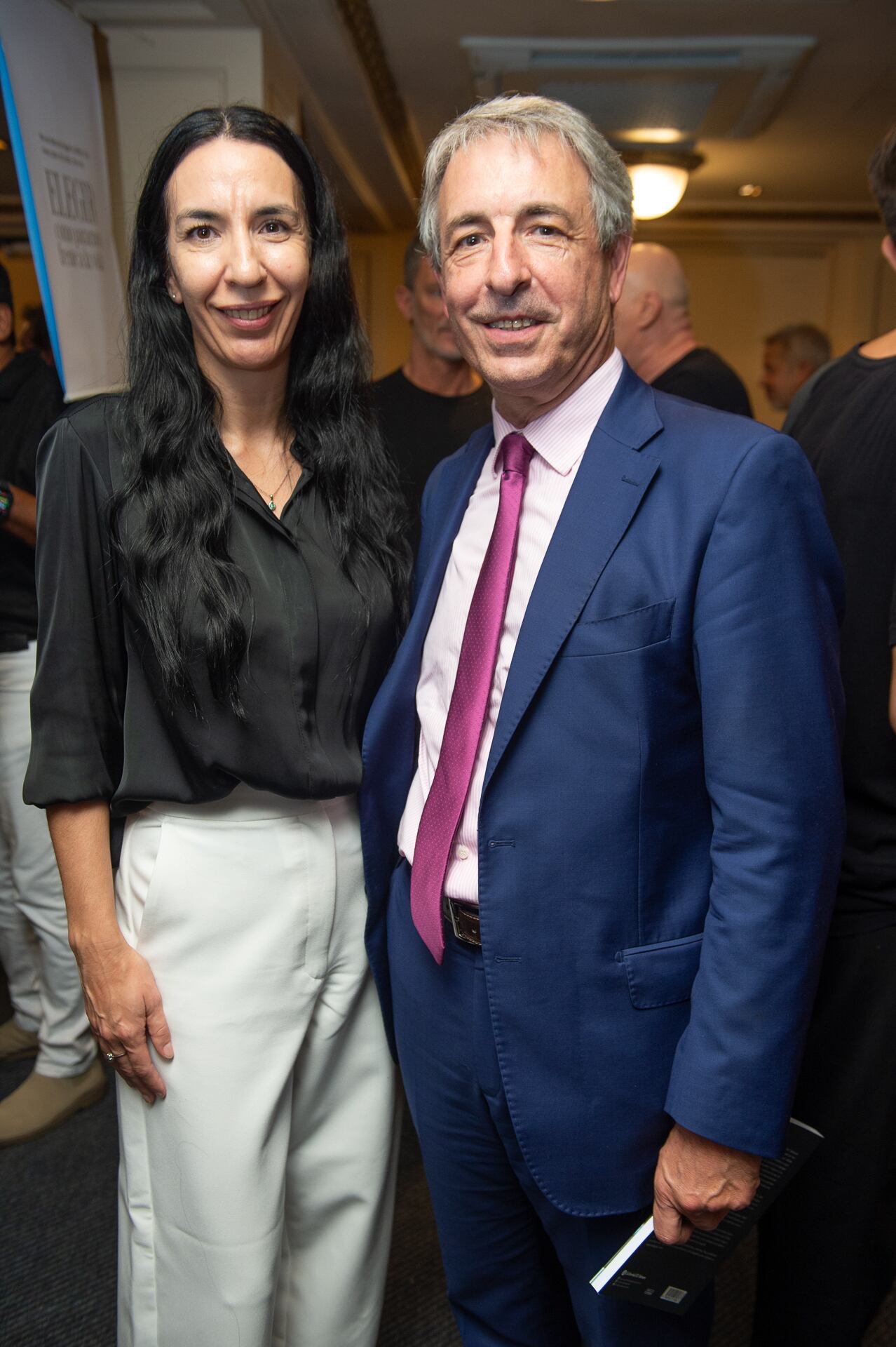 El urólogo, Norberto Bernardo, y su mujer, Vanesa Gaude