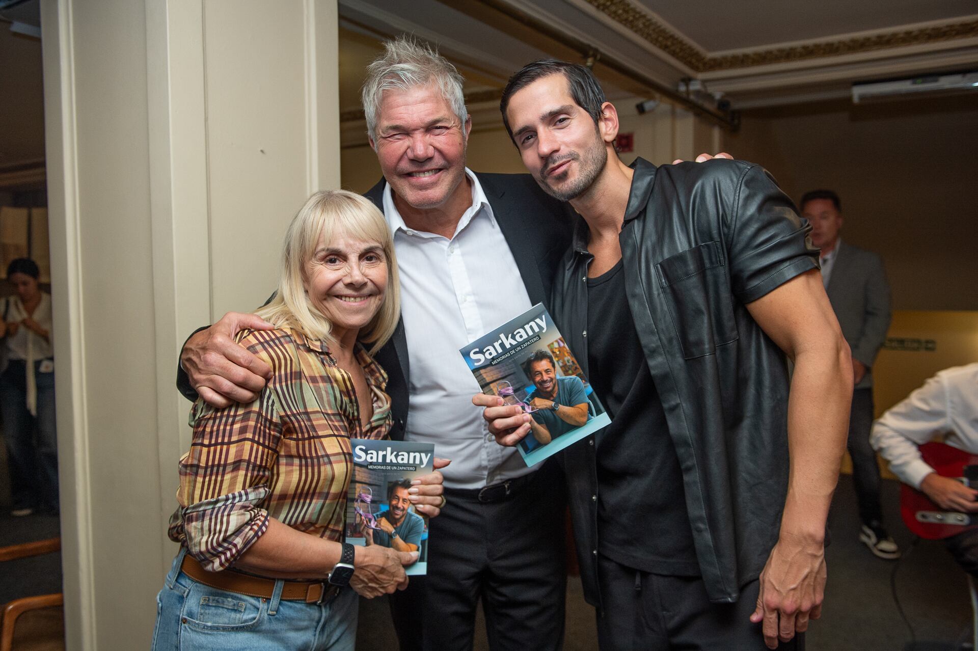 Claudia Villafañe, Fernando Burlando e Ignacio González Castro 