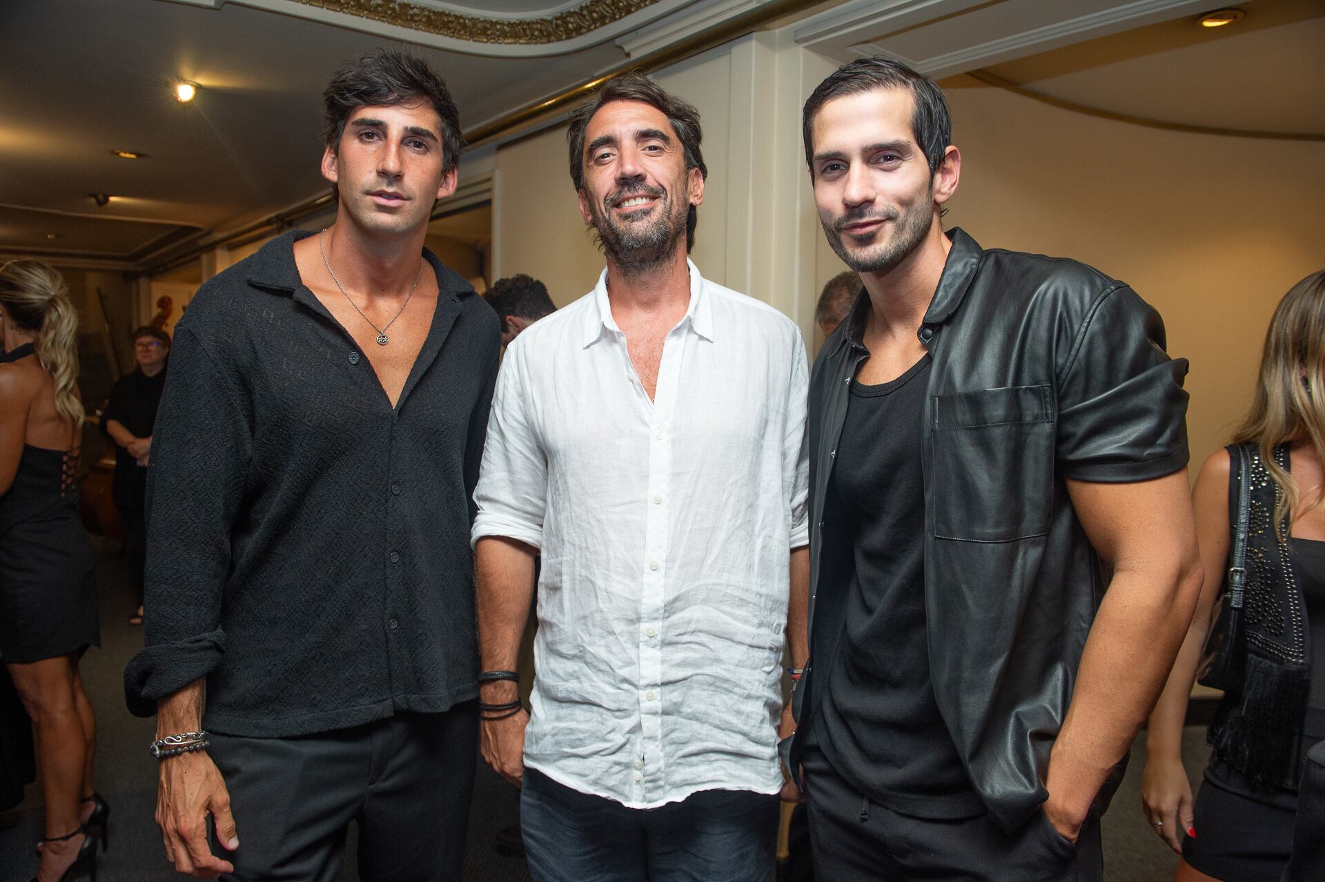 Diego Maciel, Tito Leconte e Ignacio González Castro 