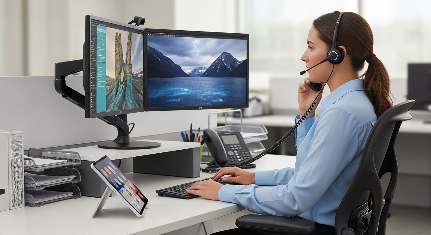 Ajustar la inclinación de tablets a 45 grados y mantener la alineación cabeza-cuello-columna reduce el riesgo de dolor cervical según especialistas