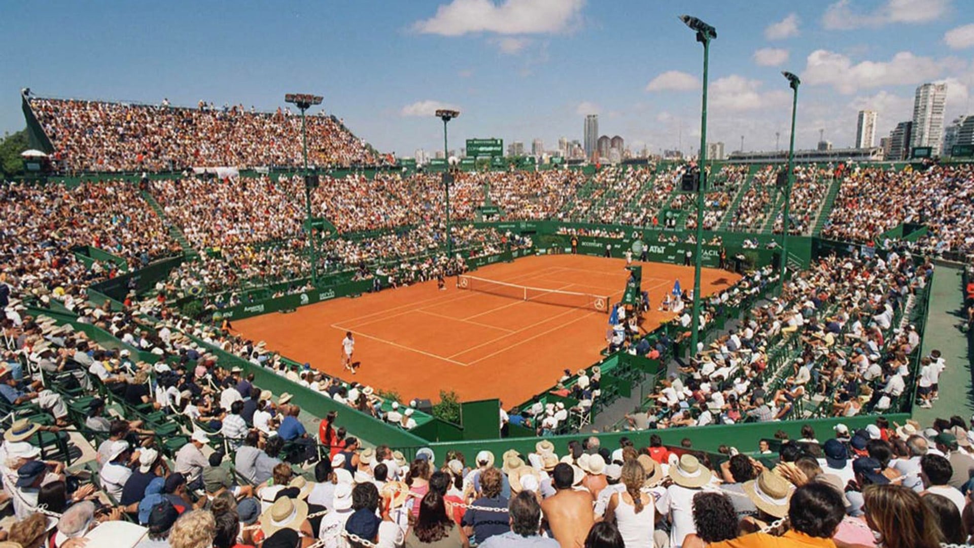 El Argentina Open en su edición inaugural como torneo ATP, en 2001 (Fuente: Set de Lectura / Eduardo Puppo)