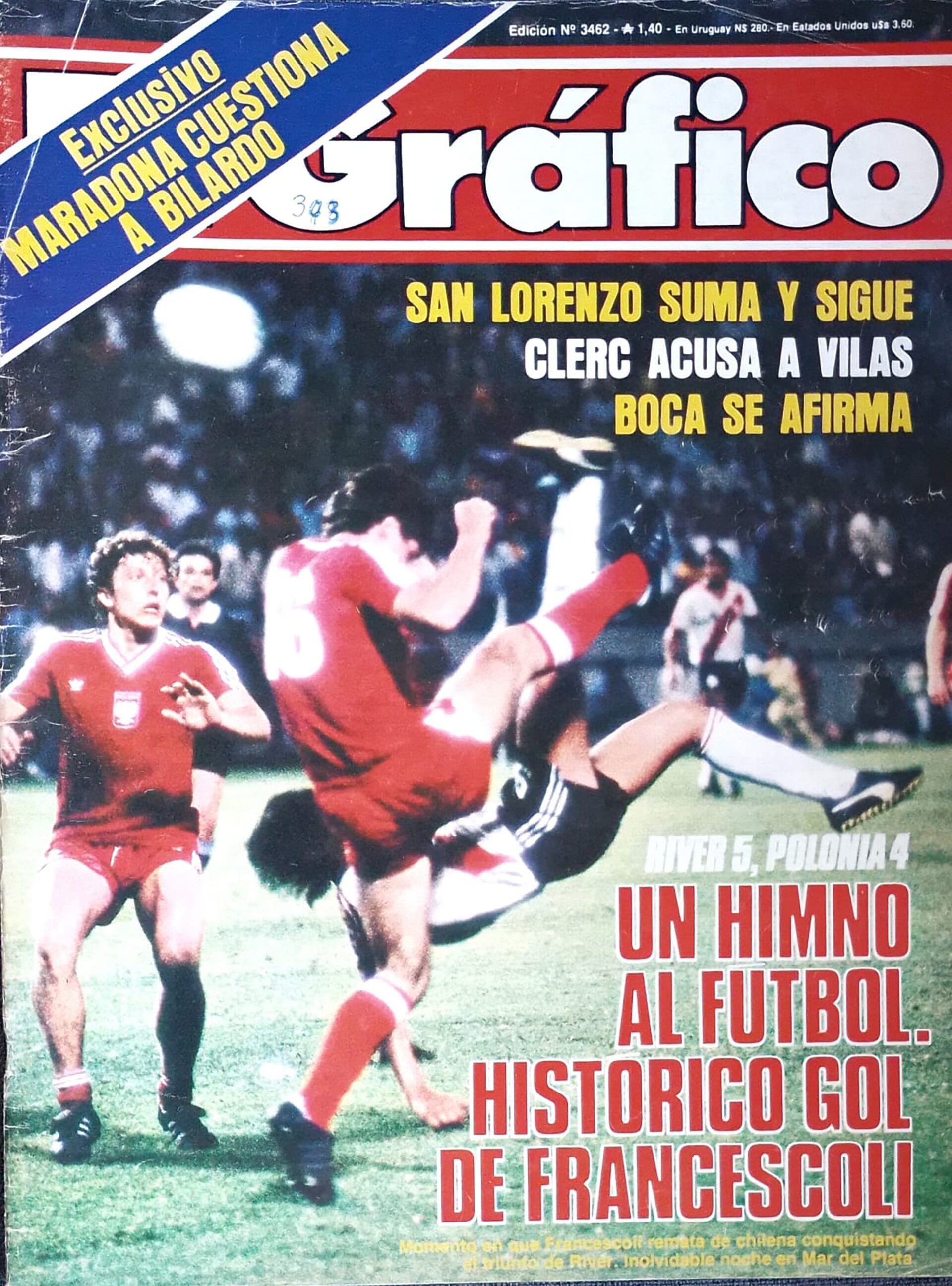 La tapa de El Gráfico con un título muy certero