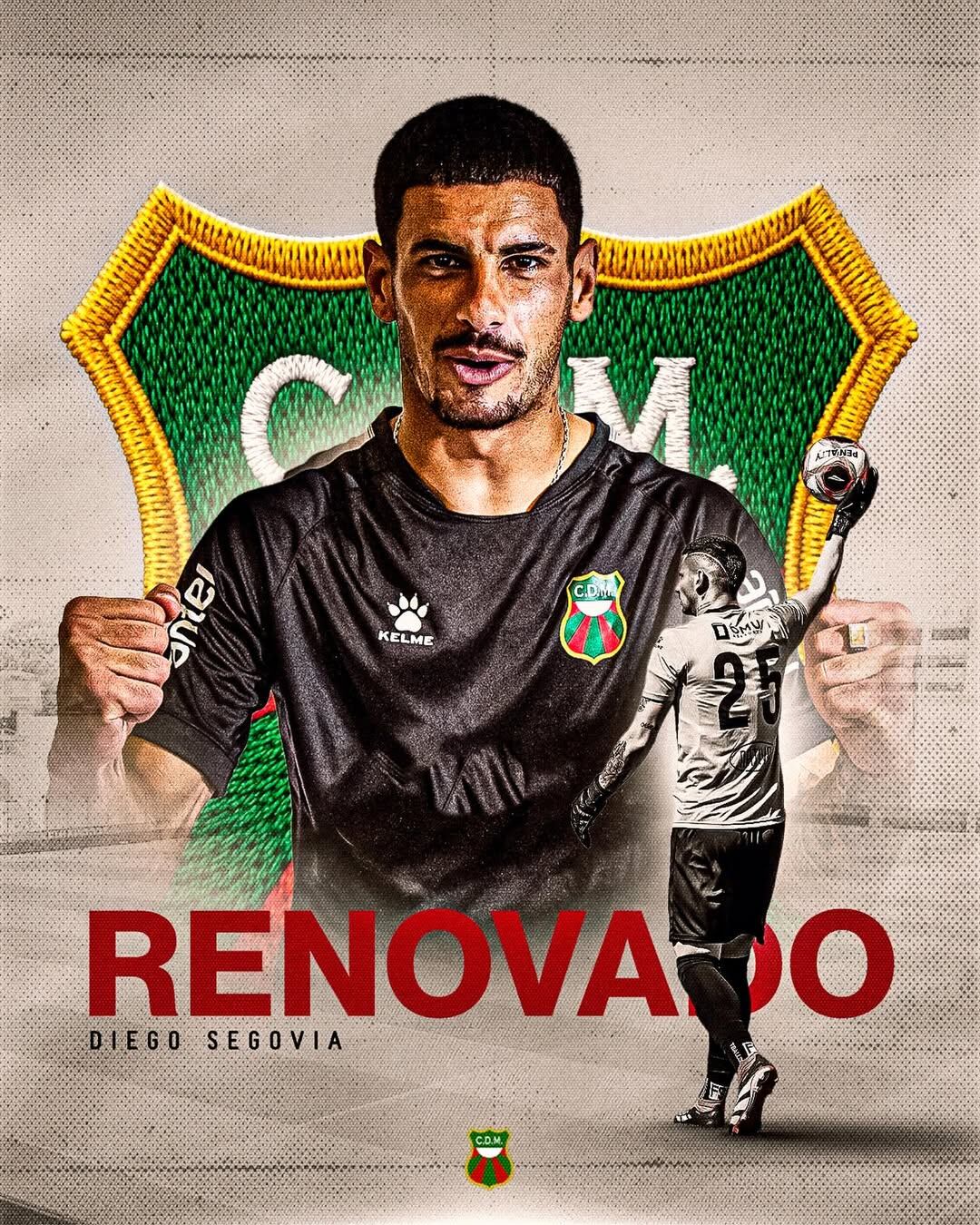 El arquero Diego el Pocho Segovia renovó contrato con Independiente hasta 2027 y extendió su préstamo en Deportivo Maldonado de Uruguay