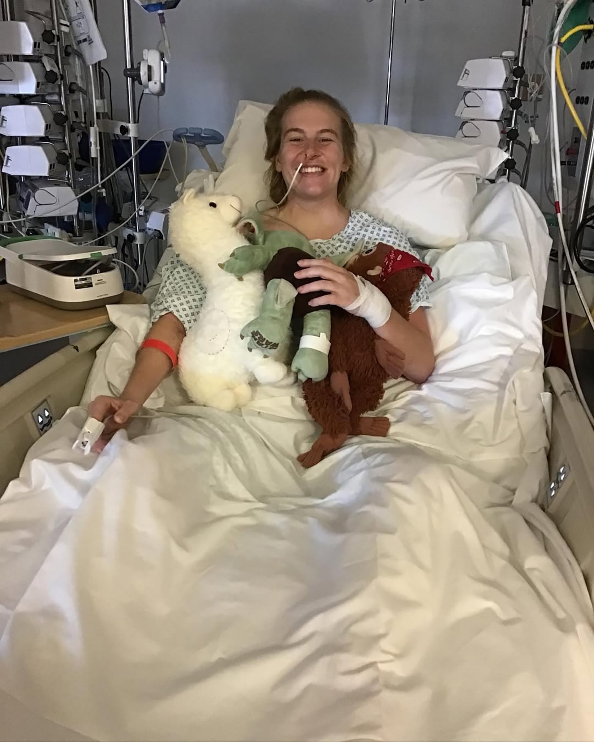 La fortaleza física y mental de Abi Burton resultó vital para sobrevivir a la encefalitis, según confesó la jugadora a medios internacionales (Instagram / @abi_burton)