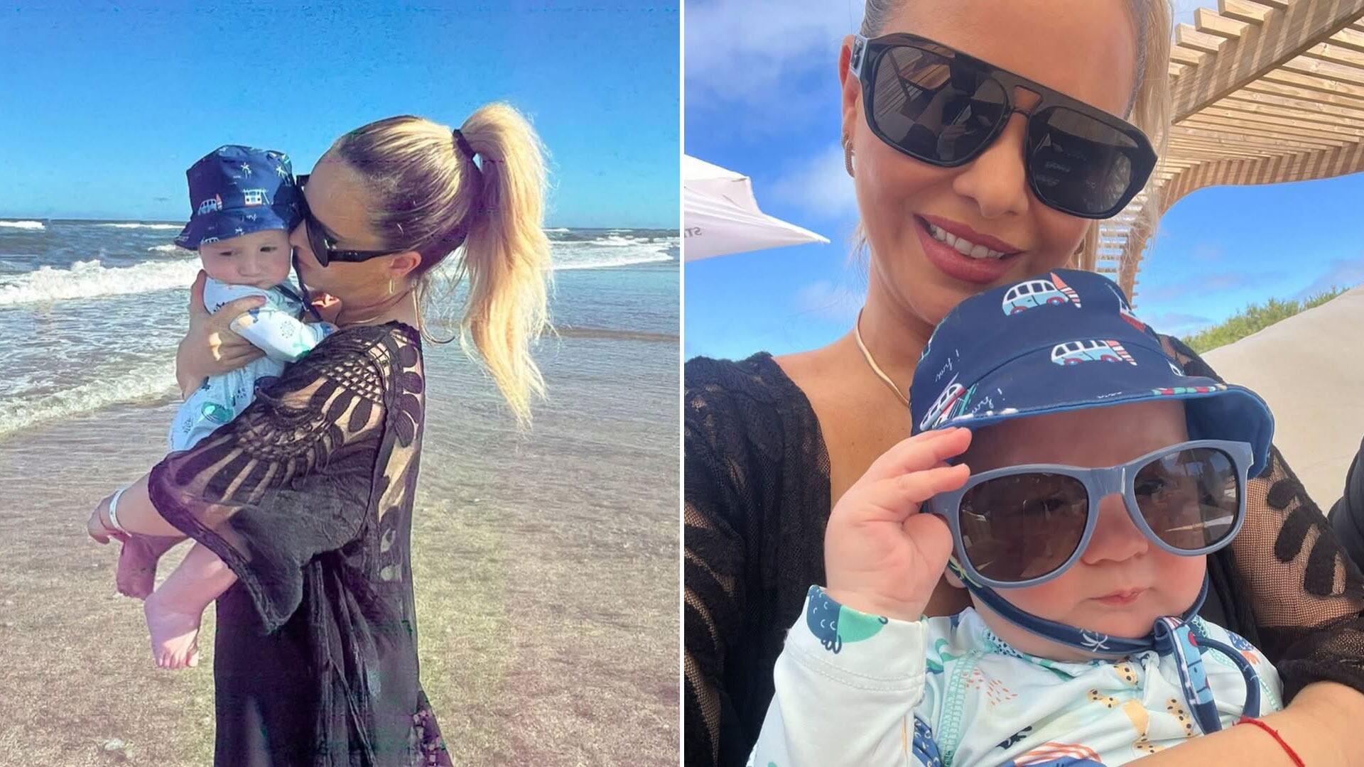 Alejandra Maglietti disfrutó un fin de semana XXL en la Costa junto a su hijo Manu y compartió su experiencia en redes sociales