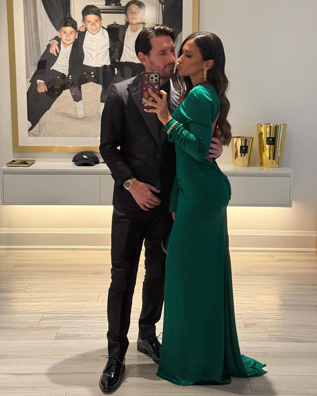 Lionel Messi posee más de 500 millones de seguidores en Instagram y Antonela Roccuzzo cuenta con casi 40 millones en su perfil