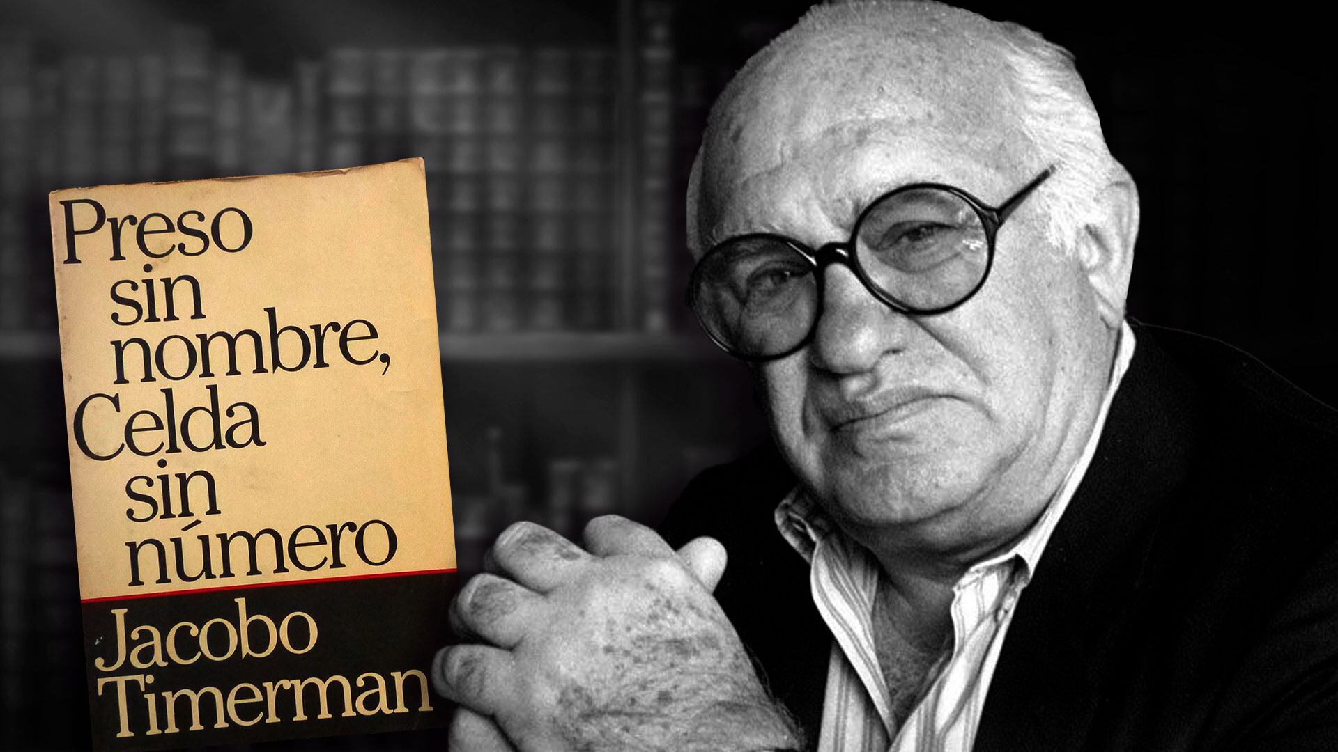 Timerman y el libro donde cuenta su paso por las celdas de la dictadura.