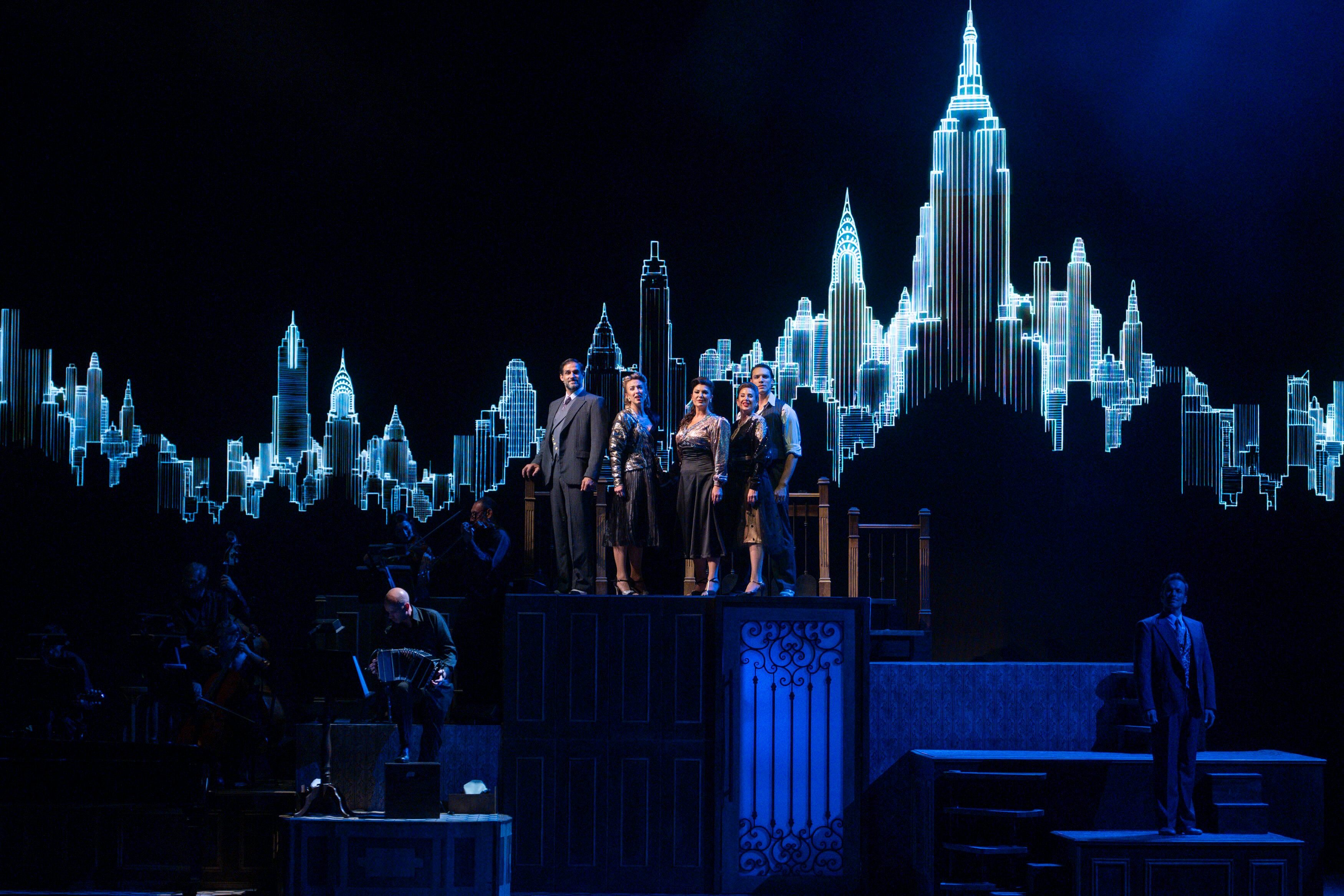 Una forma posible de representar Nueva York, según la idea de Tato Fernández (Gentileza de prensa)