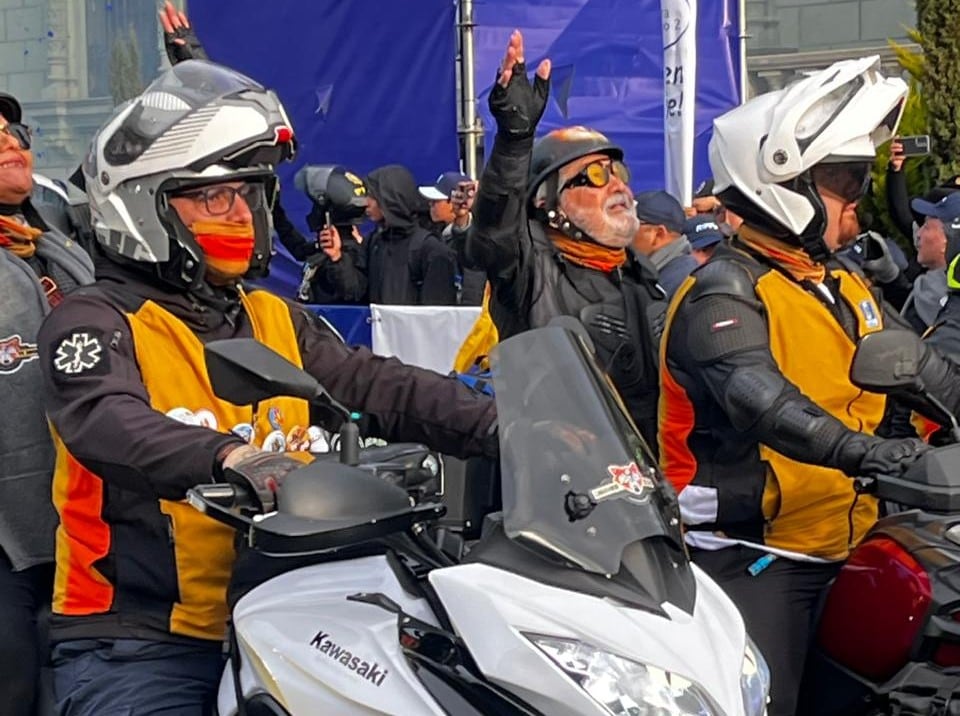 Las autoridades lanzaron un operativo inédito con 32 controles vehiculares durante la peregrinación que partió de Ciudad de Guatemala hacia Esquipulas. /(PNC de Guatemala)