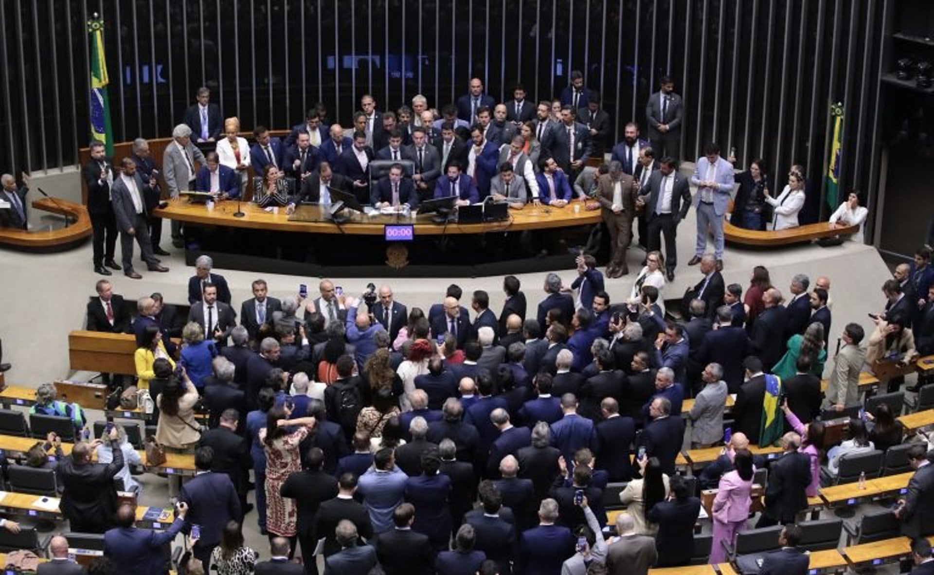 06/08/2025 El presidente de la Cámara de los Diputados de Brasil, Hugo Motta, se dirige al pleno POLITICA SUDAMÉRICA BRASIL LATINOAMÉRICA SUDAMÉRICA INTERNACIONAL
BRUNO SPADA/CÂMARA DOS DEPUTADOS 