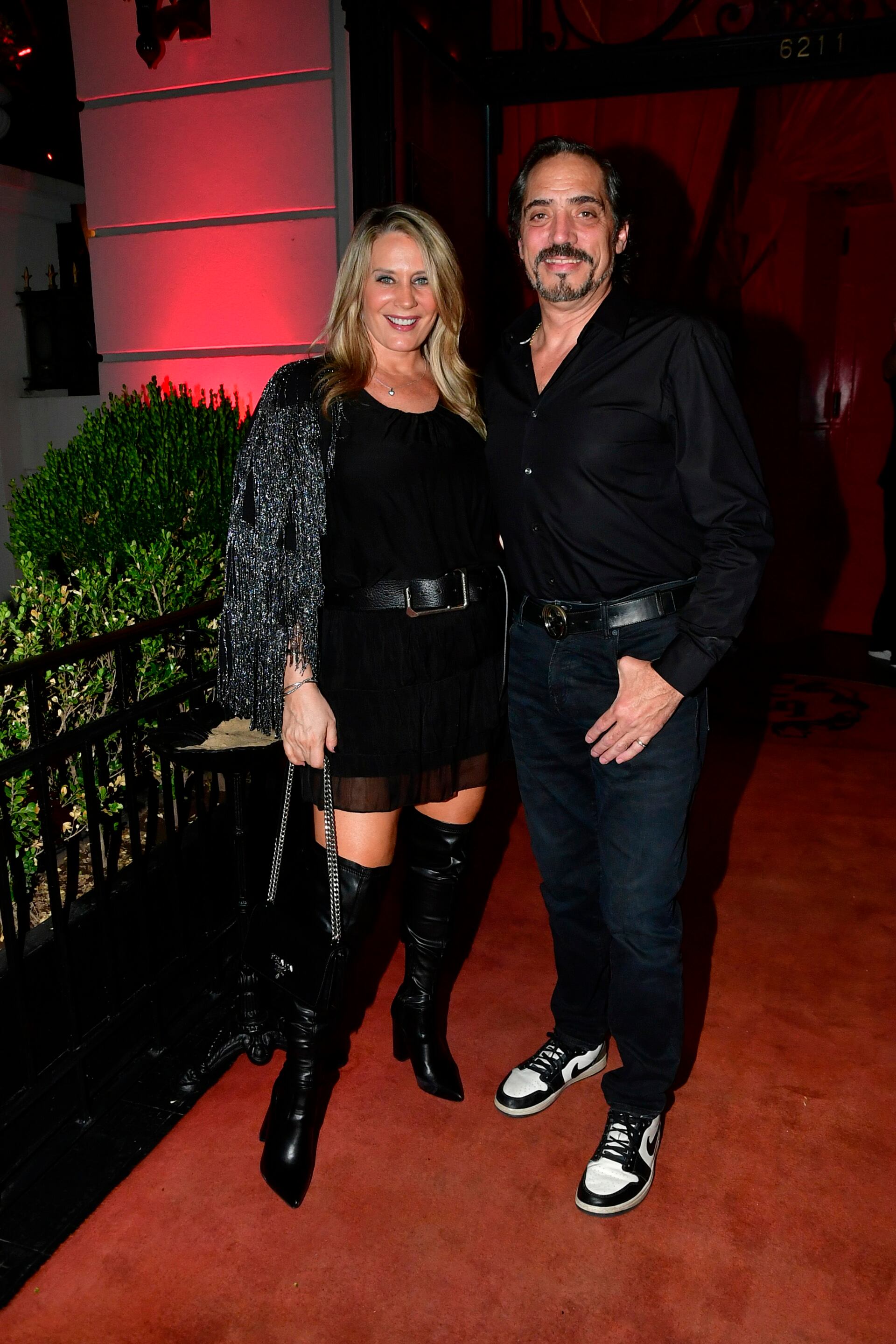 Rocío Marengo y Eduardo Fort en el festejo de los 22 años de Martita y Felipe