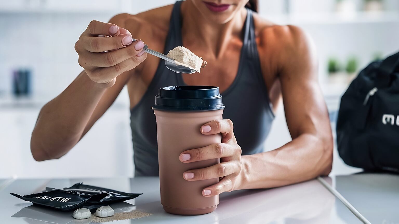 Optar por batidos de proteína caseros permite controlar la calidad de los ingredientes y adaptarlos a necesidades individuales (Freepik)