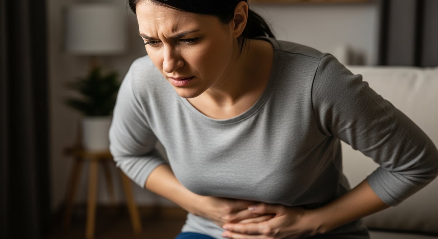 Los síntomas iniciales incluyen distensión abdominal persistente, dolor pélvico leve y cambios en el hábito intestinal según especialistas (Imagen Ilustrativa Infobae)