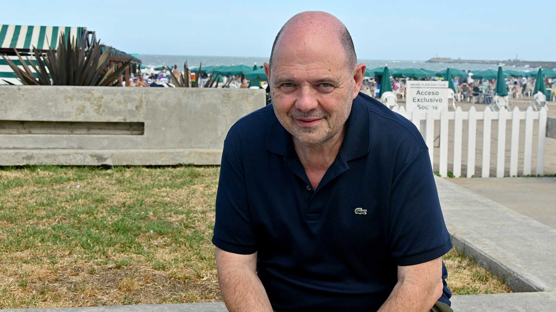 El empresario Carlos Rottemberg en Mar del Plata
Crédito: Jose Tetty