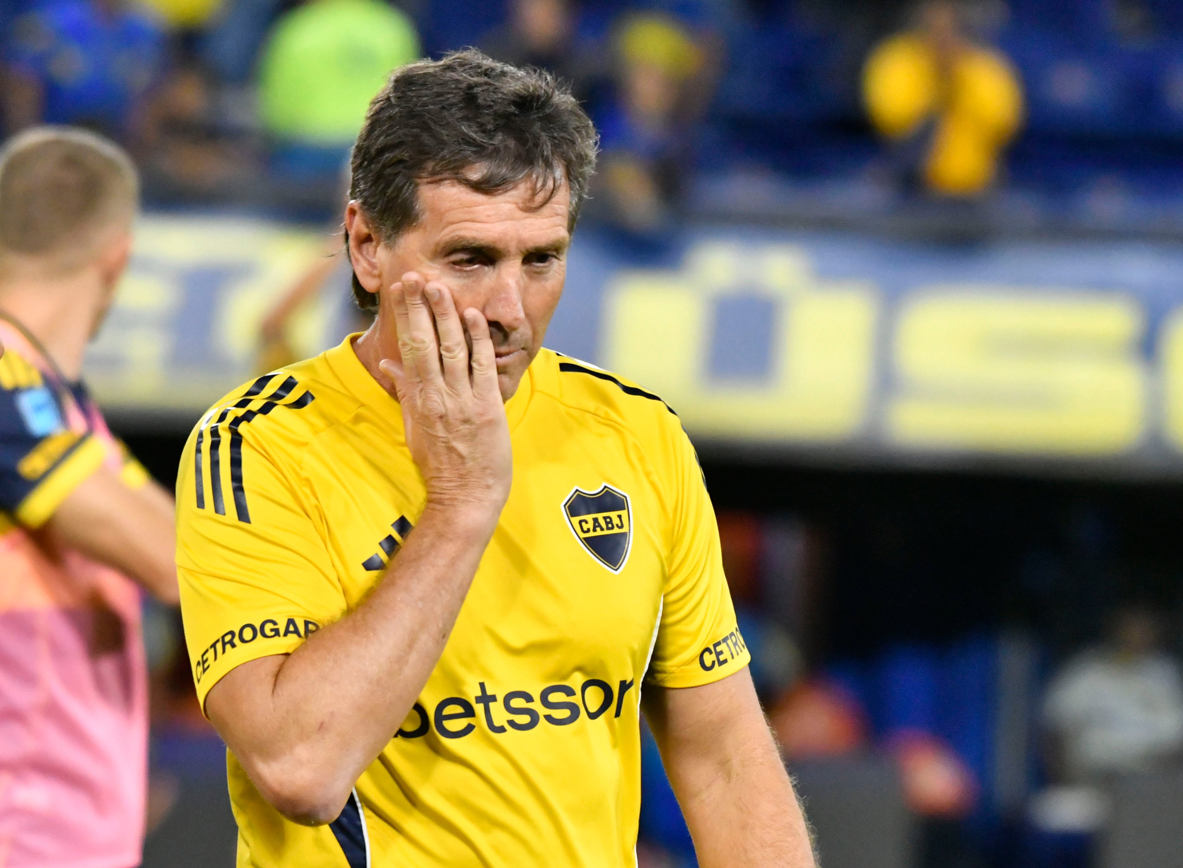 Claudio Úbeda habló en conferencia de prensa tras el empate sin goles contra Racing (Crédito: Fotobaires)