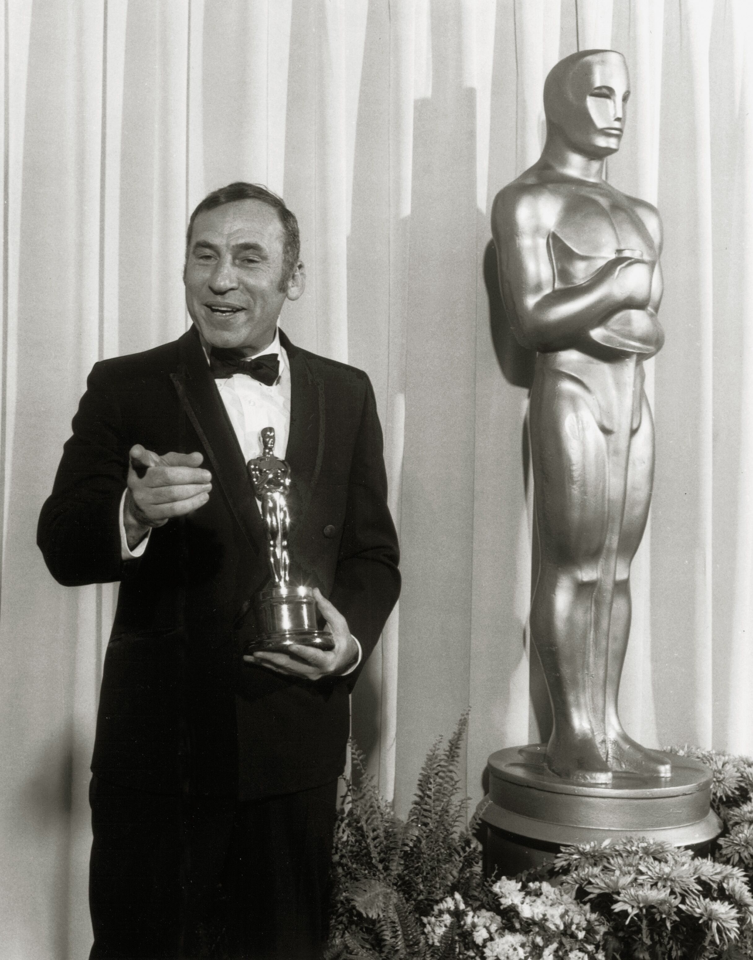 Mel Brooks en los Oscars de 1969 (Foto: The Grosby Group)