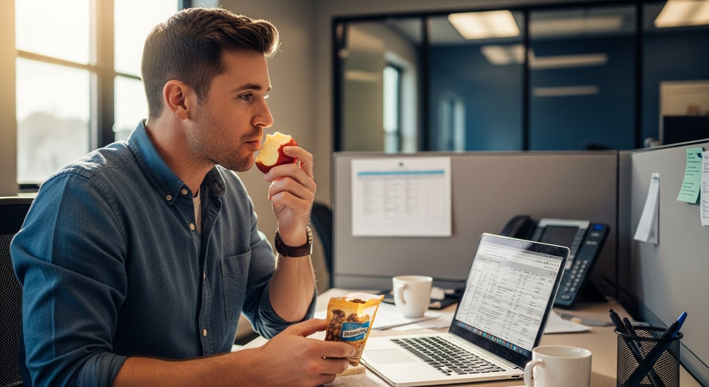 Expertos recomiendan identificar si el hambre a media mañana es real o resultado de patrones adquiridos, para mejorar la calidad de la dieta y la salud laboral
(Imagen Ilustrativa Infobae)