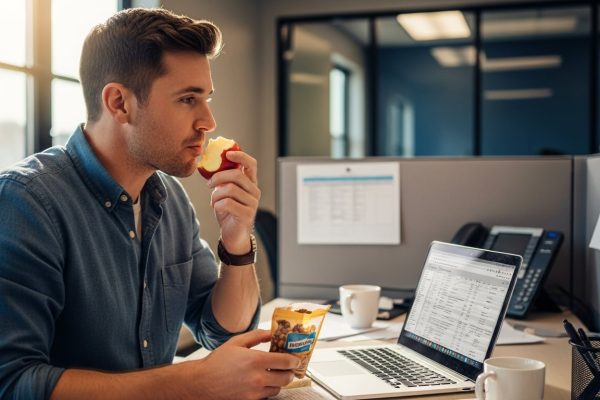 Colación a media mañana: las razones detrás del impulso de comer fuera de horario, según los expertos