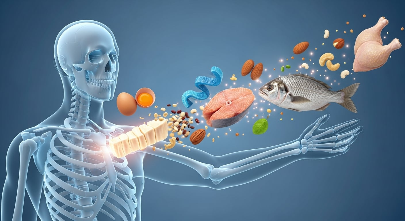 Cómo ayuda la vitamina D a la salud de los huesos