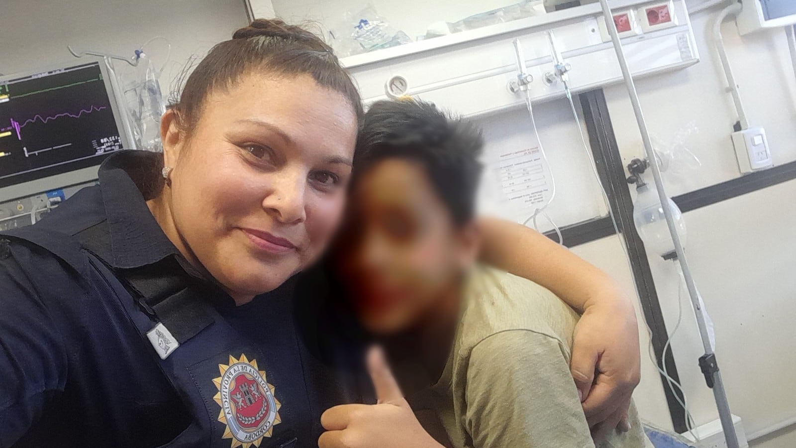 Córdoba: dos policías lograron reanimar a un niño de 10 años que no podía respirar