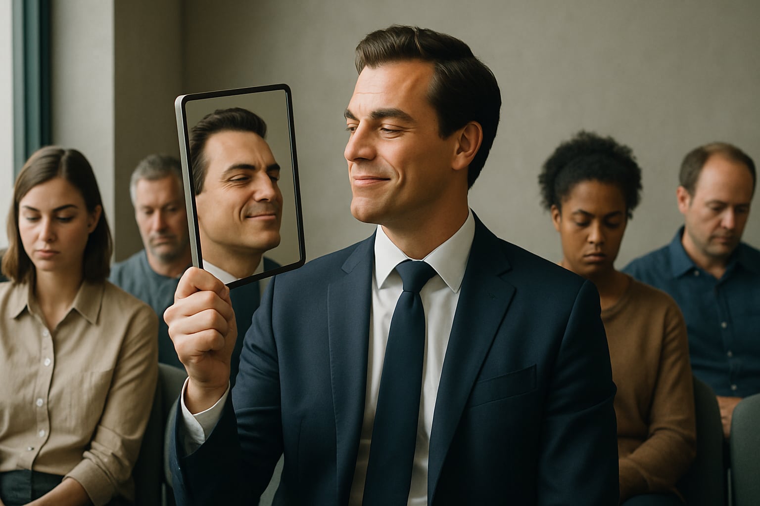 Quienes presentan narcisismo pueden mostrar seguridad aparente pero tienen una gran inseguridad y son muy sensibles a la crítica (Imagen Ilustrativa Infobae)