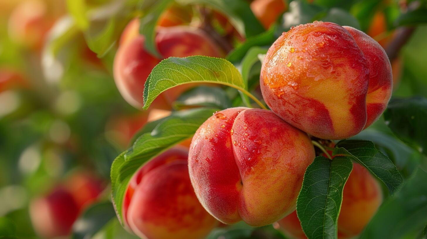 El durazno se destaca por su versatilidad en la cocina, su consumo aporta antioxidantes vitaminas y fibra que benefician la salud general (Imagen Ilustrativa Infobae)