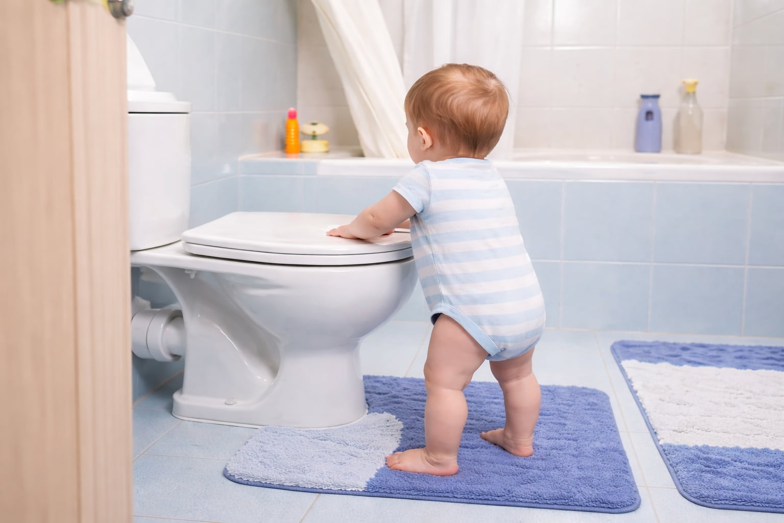 Durante la infancia, los niños pequeños pueden ir al baño hasta catorce veces por día, ajustando el patrón a medida que crecen (Imagen Ilustrativa Infobae)