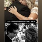 Darío Barassi celebró los 11 años de casados junto a Lucía Gómez Centurión: