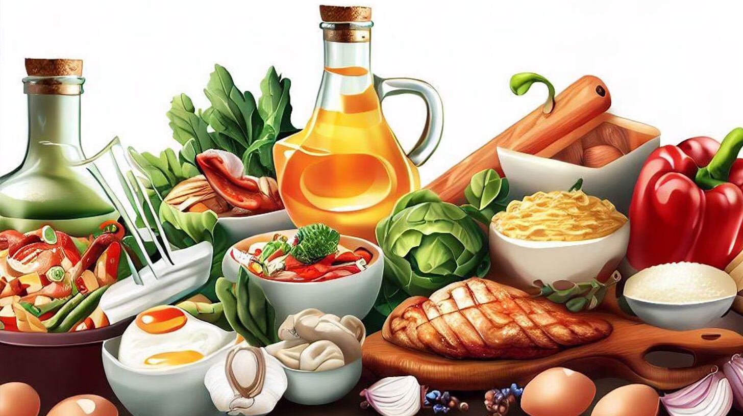 Una alimentación equilibrada, rica en frutas, verduras y proteínas magras, impulsa la energía diaria y mejora la concentración, según la evidencia científica (Imagen ilustrativa Infobae)