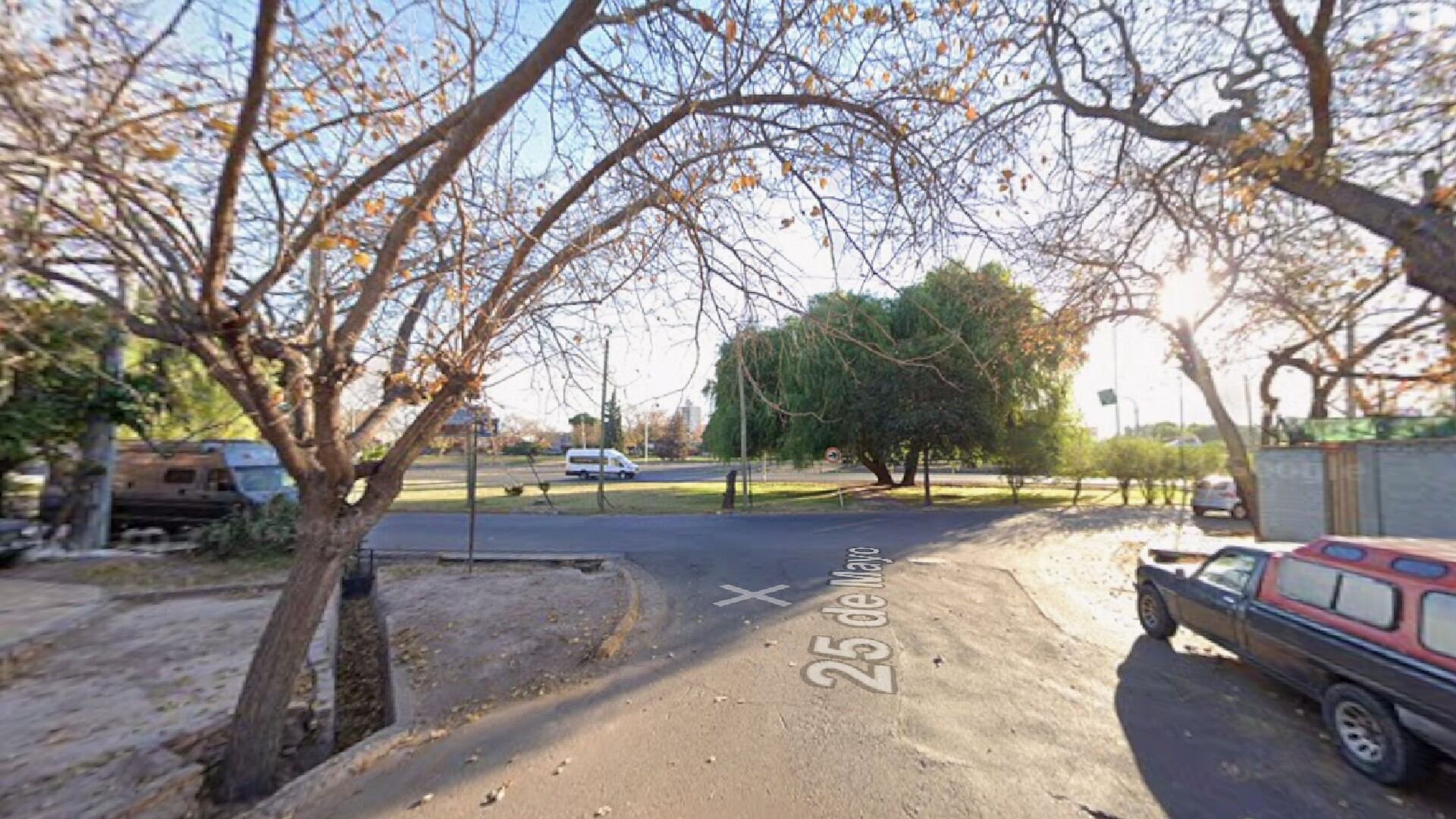 La zona en donde ocurrió el crimen de Landi Rodríguez