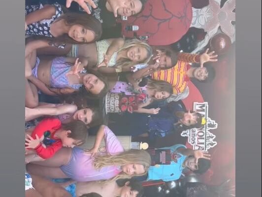 Decoración de Stranger Things, arte y piscina: así fue el cumpleaños de la hija de la China Suárez en la casa de los sueños