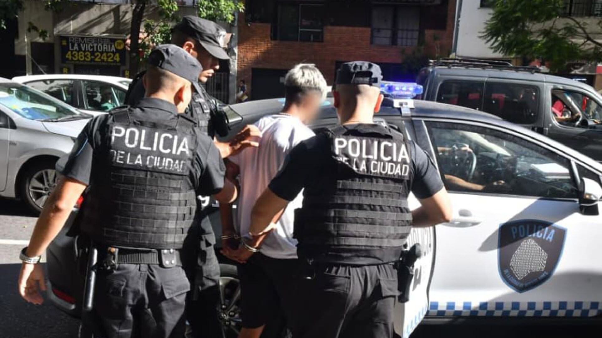 La detención de uno de los sospechosos