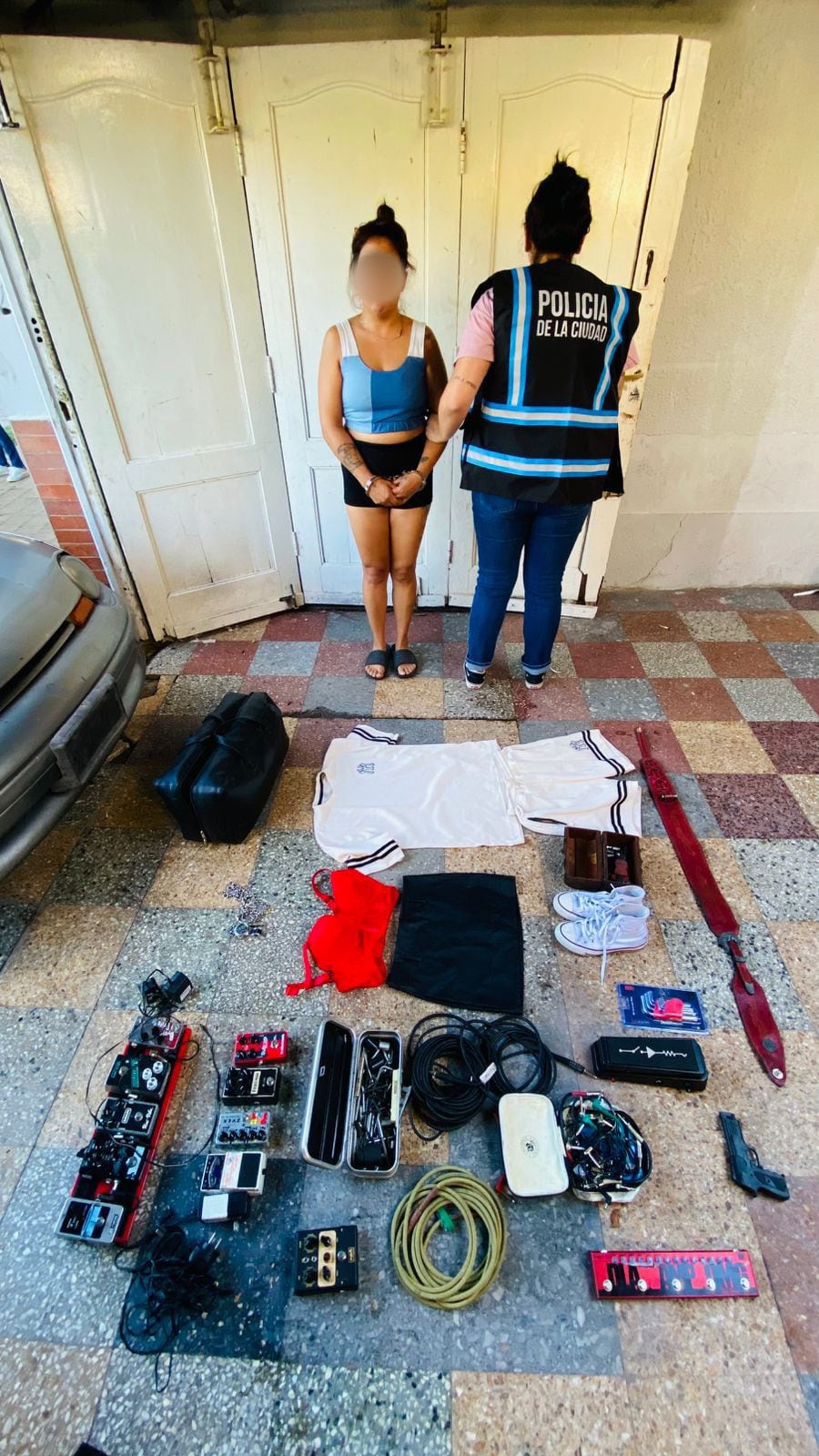 Una mujer detenida por el robo a Daniel