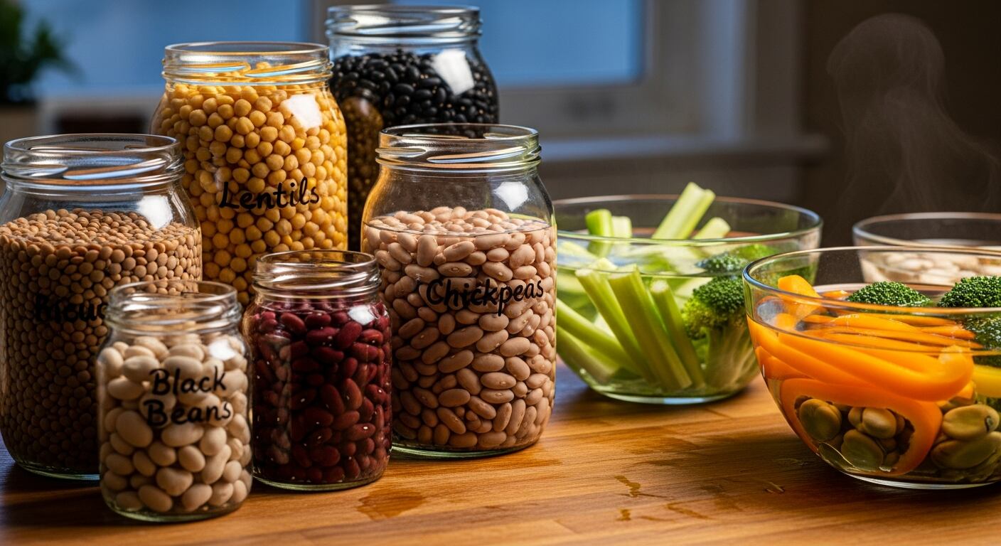 Las legumbres, combinadas con cereales y alimentos ricos en vitamina C, mejoran la calidad de las proteínas y la absorción del hierro (Imagen Ilustrativa Infobae)