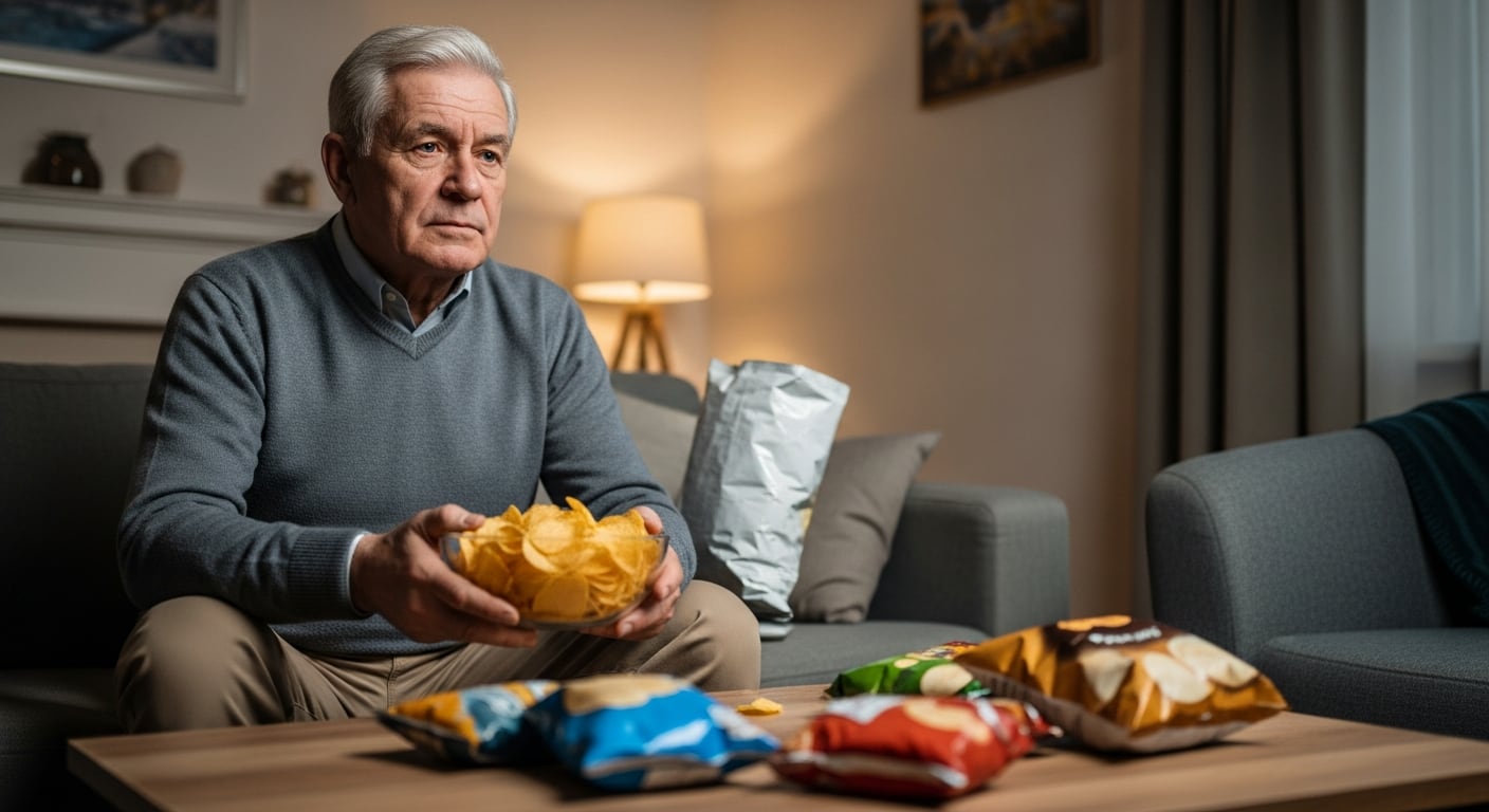 Limitar los ultraprocesados en la dieta diaria favorece el control de la insulina y el aumento del colesterol saludable en personas mayores (Imagen Ilustrativa Infobae)