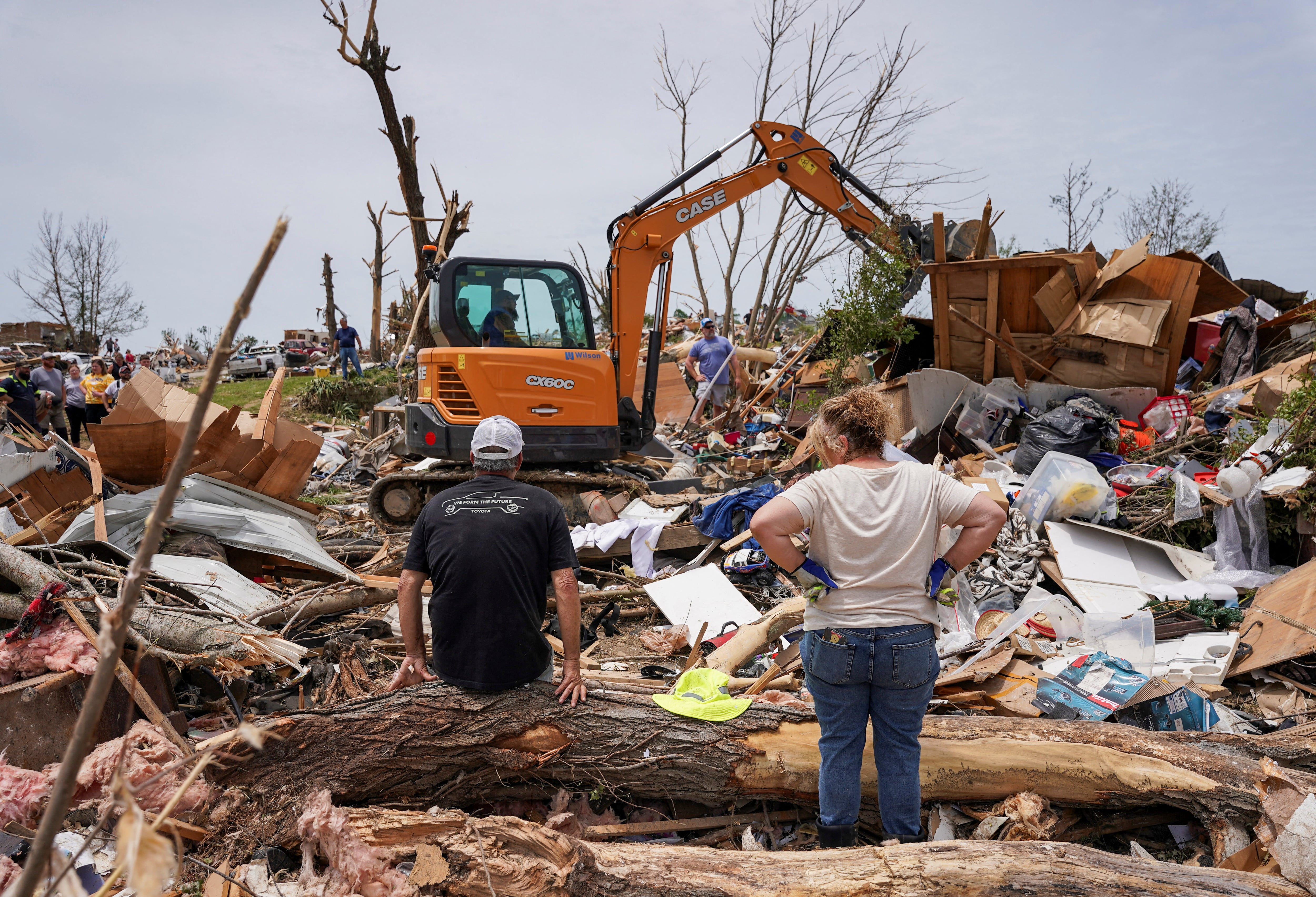 El pronóstico de tornados para 2026 en Estados Unidos prevé entre 1.050 y 1.250 eventos, con una reducción respecto a 2025. (REUTERS/Seth Herald)
