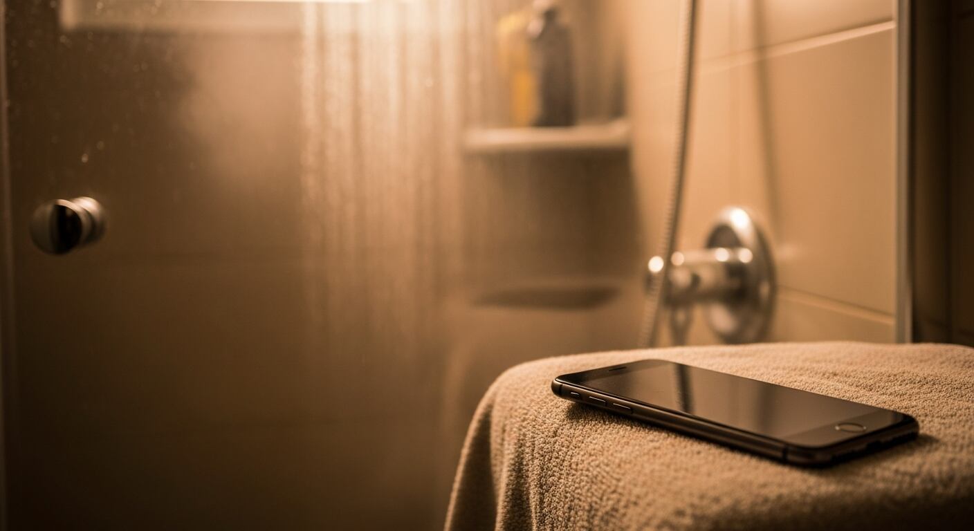 Incorporar música suave, esencias o simplemente el silencio potencia los beneficios de la ducha en penumbra para el bienestar mental (Imagen Ilustrativa Infobae)