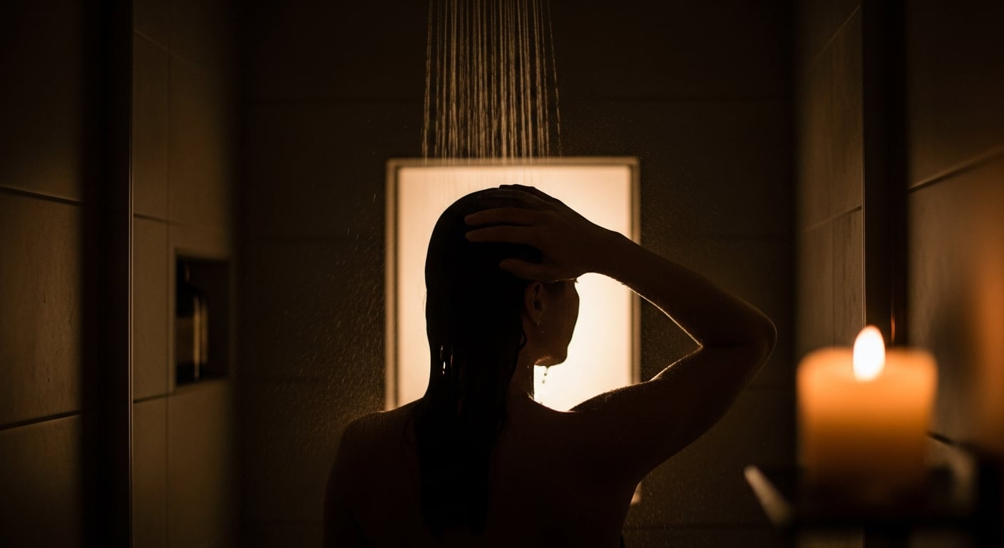 La ducha con luz tenue emerge como tendencia en redes sociales para mejorar el sueño y reducir el estrés antes de dormir (Imagen Ilustrativa Infobae)