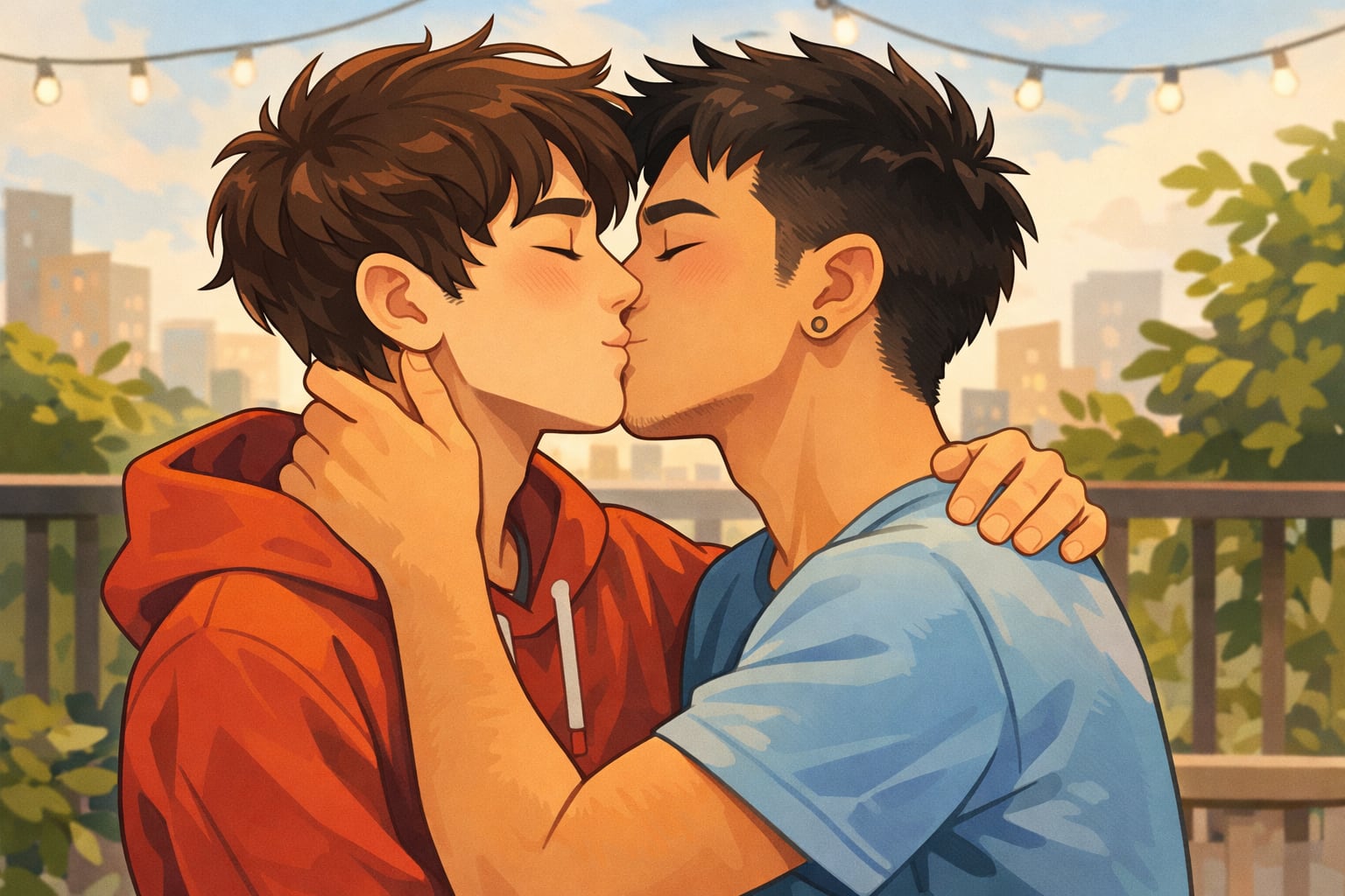 Historias de varones que aman a otros varones. (Imagen Ilustrativa Infobae)